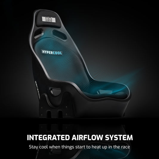 ES1 HYPERCOOL Ventilated Sim Racing Seat