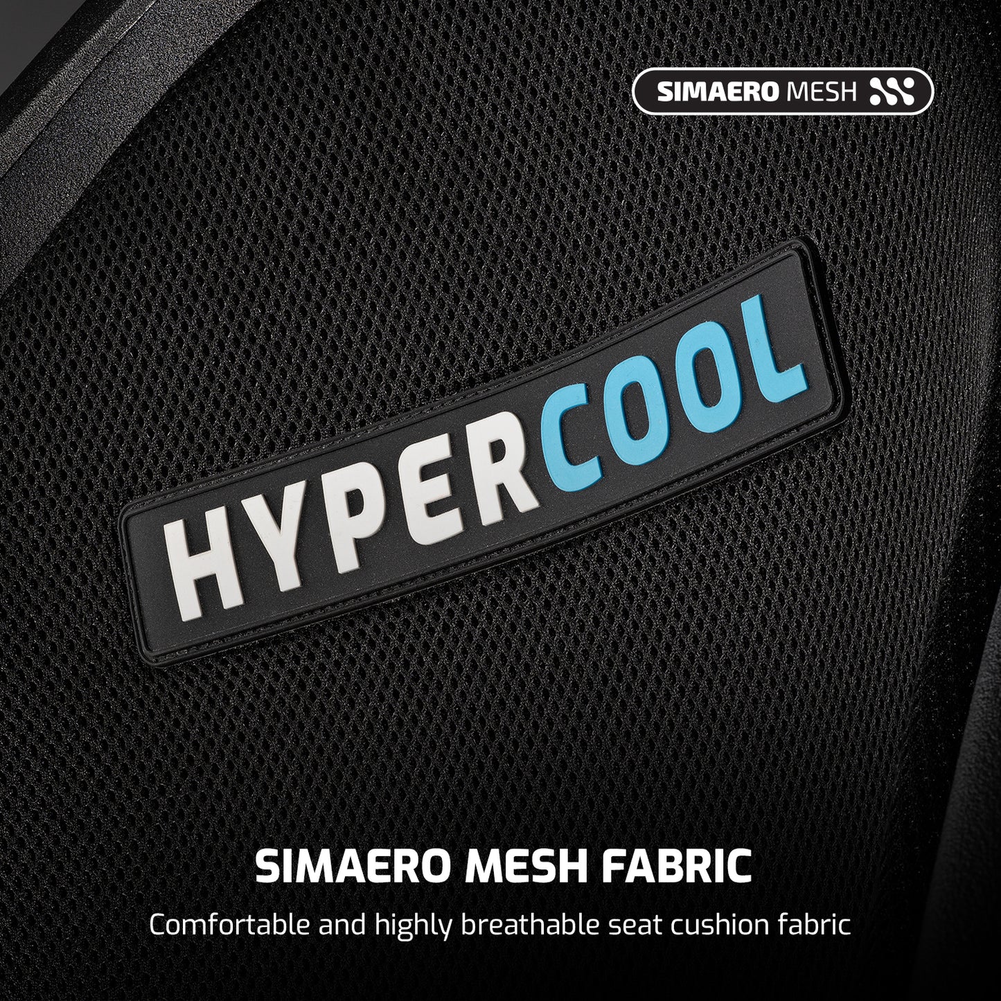 ES1 HYPERCOOL Ventilated Sim Racing Seat