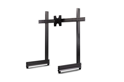 Elite Freestanding Single Monitor Stand Carbon Grey
