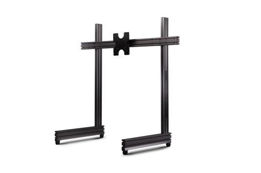 Elite Freestanding Single Monitor Stand Carbon Grey