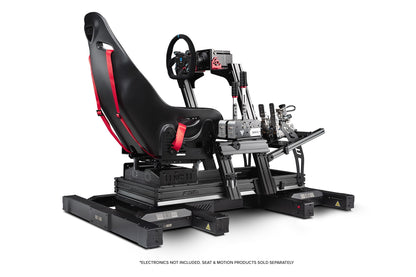 F-GT Elite Formula & GT Racing Simulator Cockpit- Side and Front Mount Edition