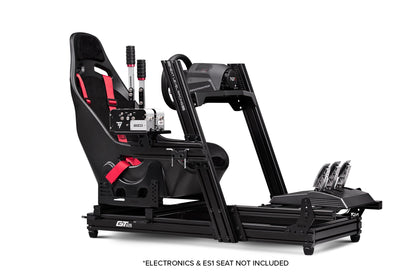 GTElite Aluminium Simulator Cockpit - Wheel Plate Edition