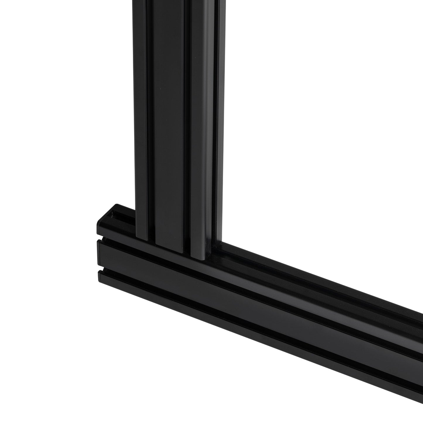 Elite Free Standing Quad Monitor Stand - Black Edition