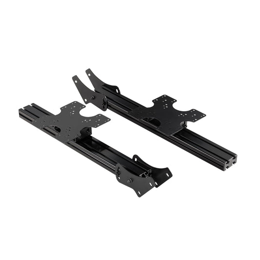 Elite Free Standing Monitor Stand Triple Add on - Black Edition