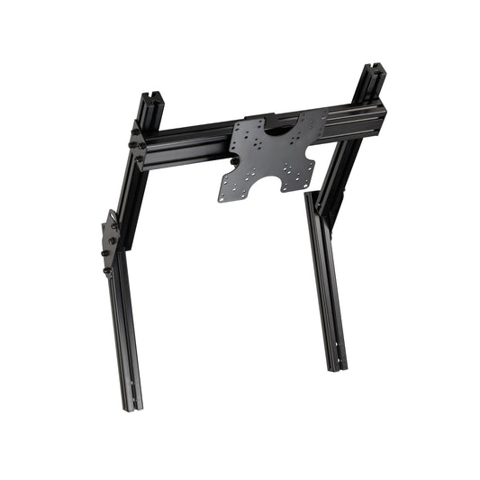 Elite Free Standing Monitor Stand Quad Add-on - Black Edition