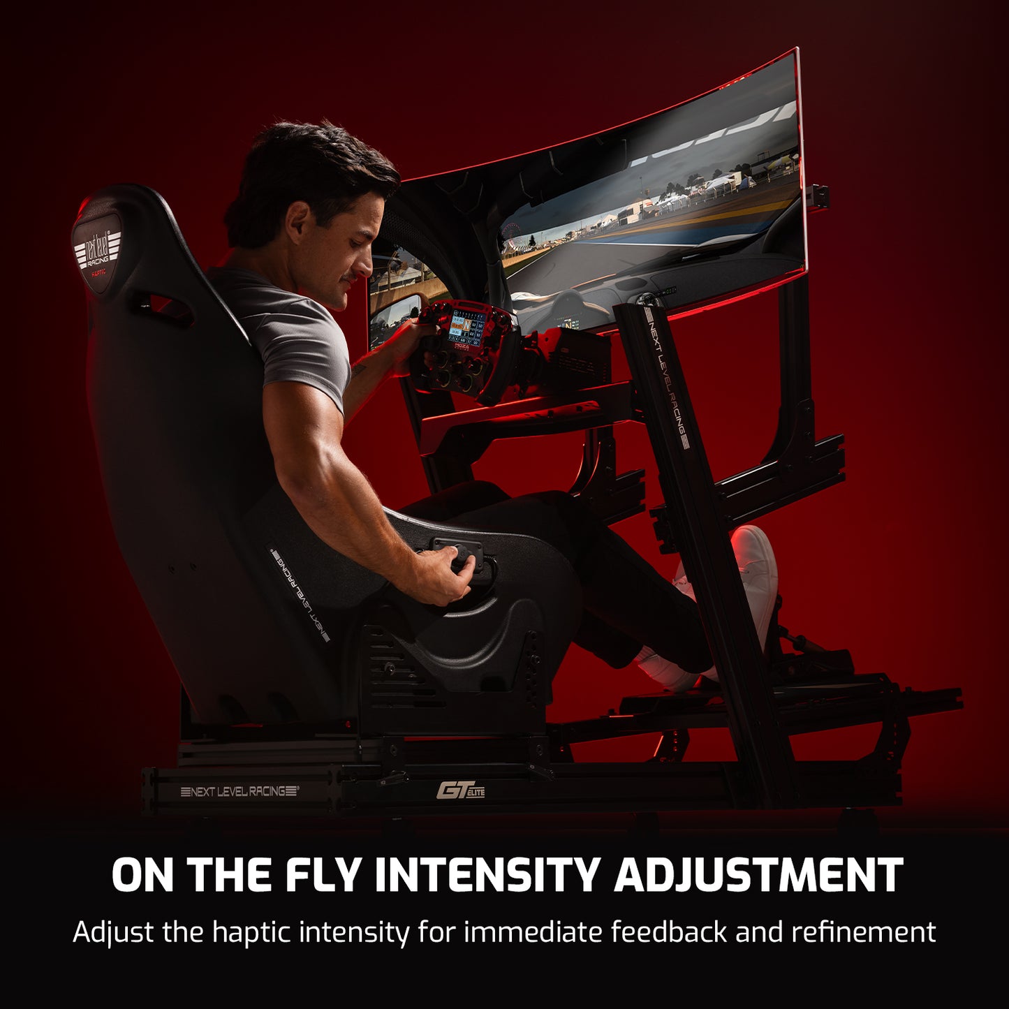 Elite ES1 Haptic Feedback Sim Racing Seat