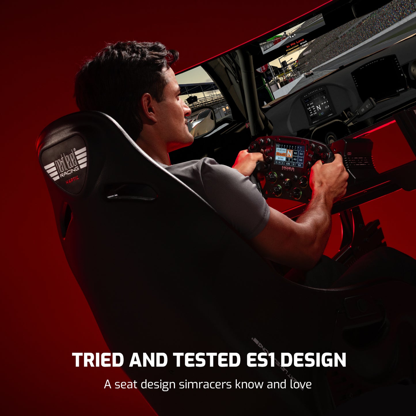 Elite ES1 Haptic Feedback Sim Racing Seat