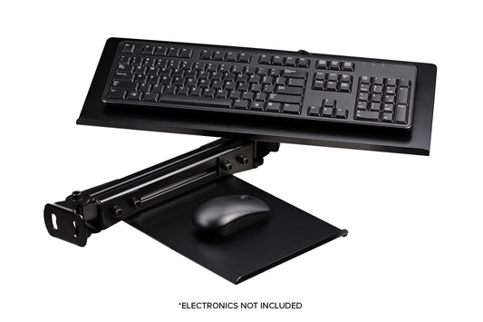 Elite Keyboard and Mouse Tray - Black