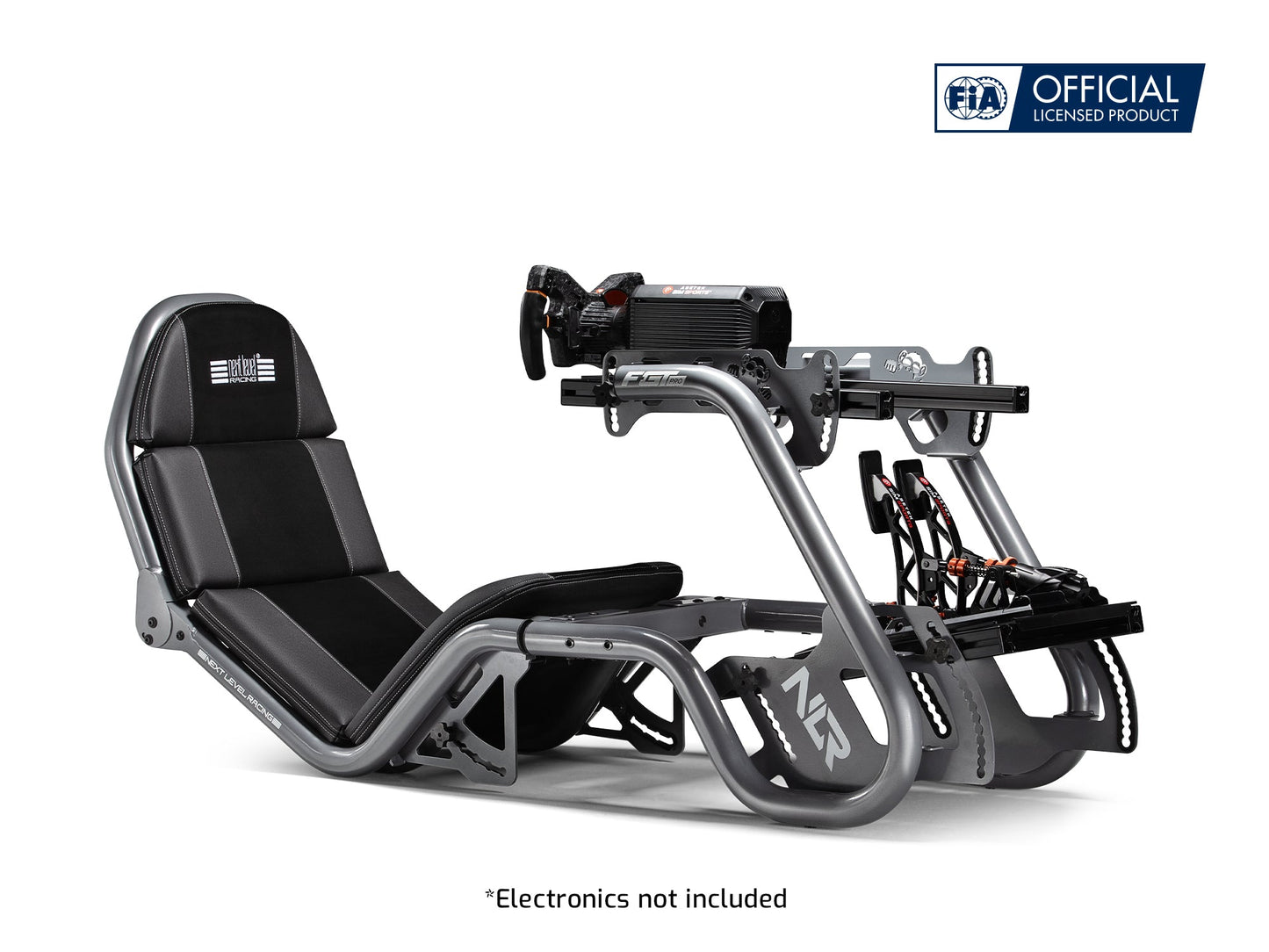 F-GT Pro Formula and GT Racing Cockpit - Grey Edition